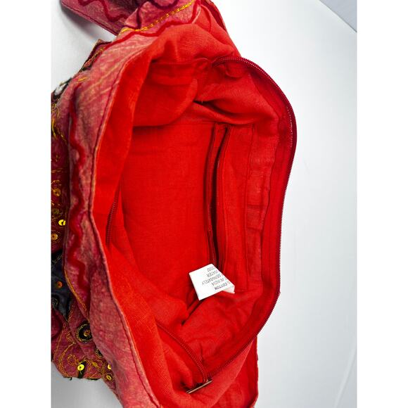 No brand Bohemian Elephant tote Pre-Owned with some stains - Picture 11 of 12